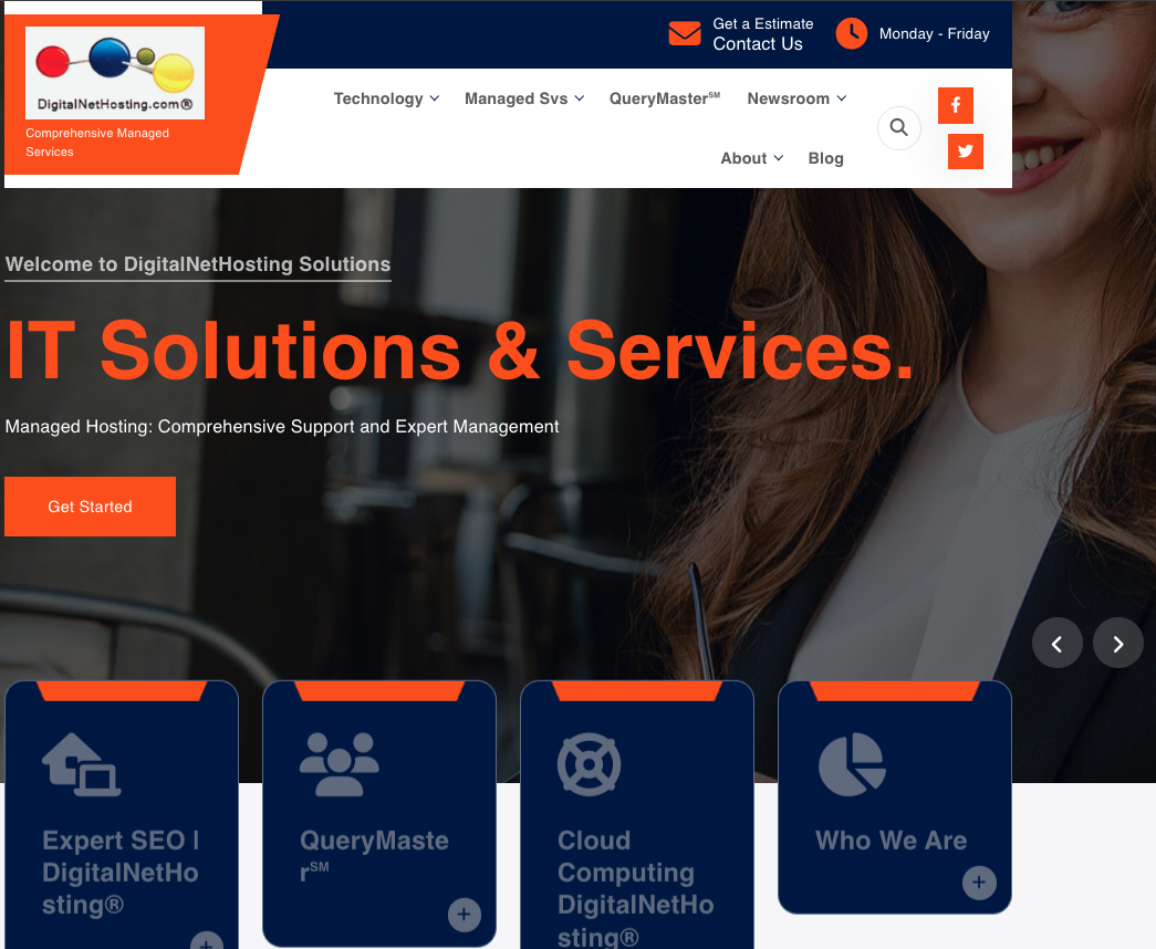 DigitalNetHosting Logo